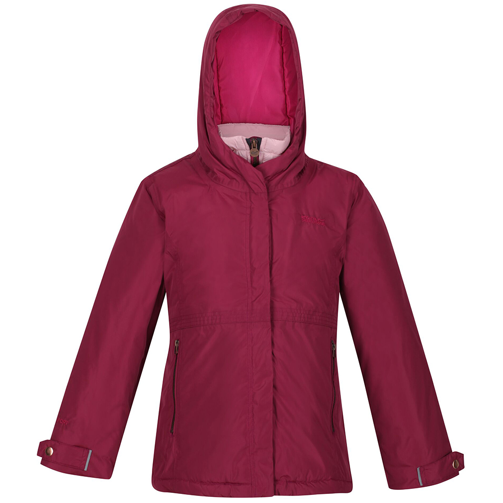 Regatta Girls Benazira Waterproof Hooded Jacket Coat 5-6 Years - Chest 59-61cm (Height 110-116cm)