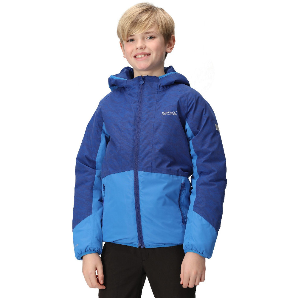 Regatta Boys Hurdle Iv Waterproof Insulated Jacket Coat 7-8 Years - Chest 63-67cm (Height 122-128cm)