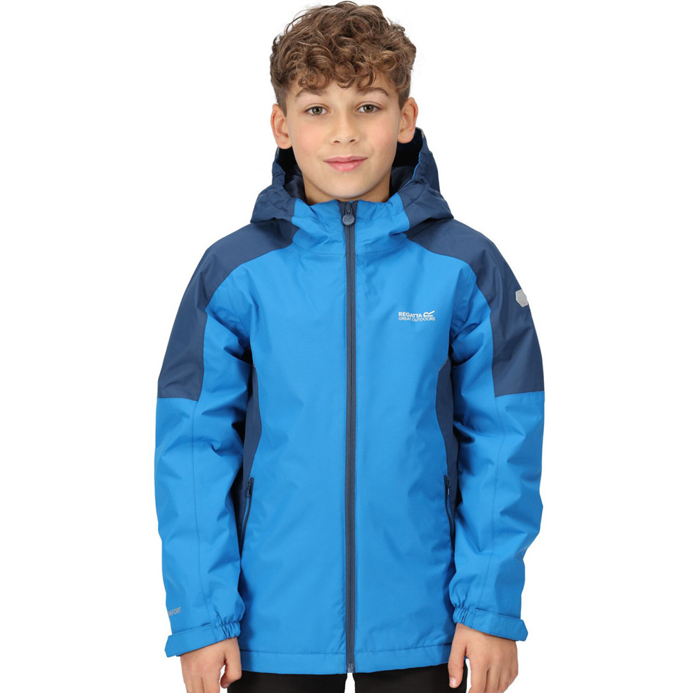 Regatta Boys Hurdle Iv Waterproof Insulated Jacket Coat 11-12 Years - Chest 75-79cm (Height 146-152cm)