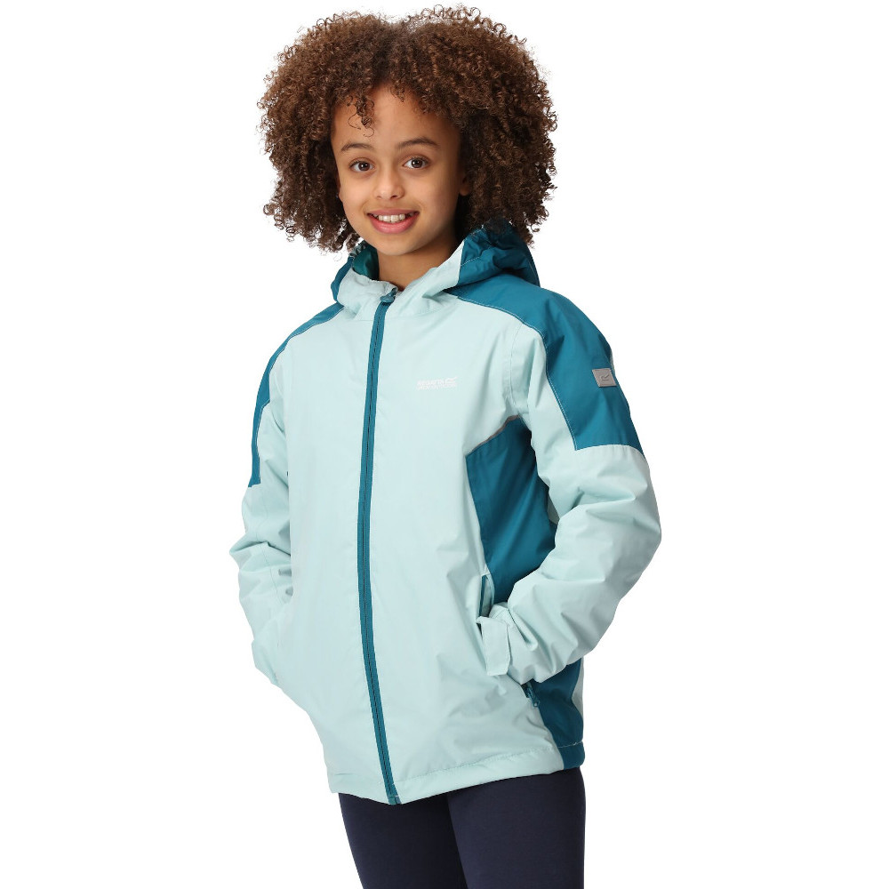 Regatta Girls Hurdle Iv Waterproof Insulated Jacket Coat 5-6 Years - Chest 59-61cm (Height 110-116cm)