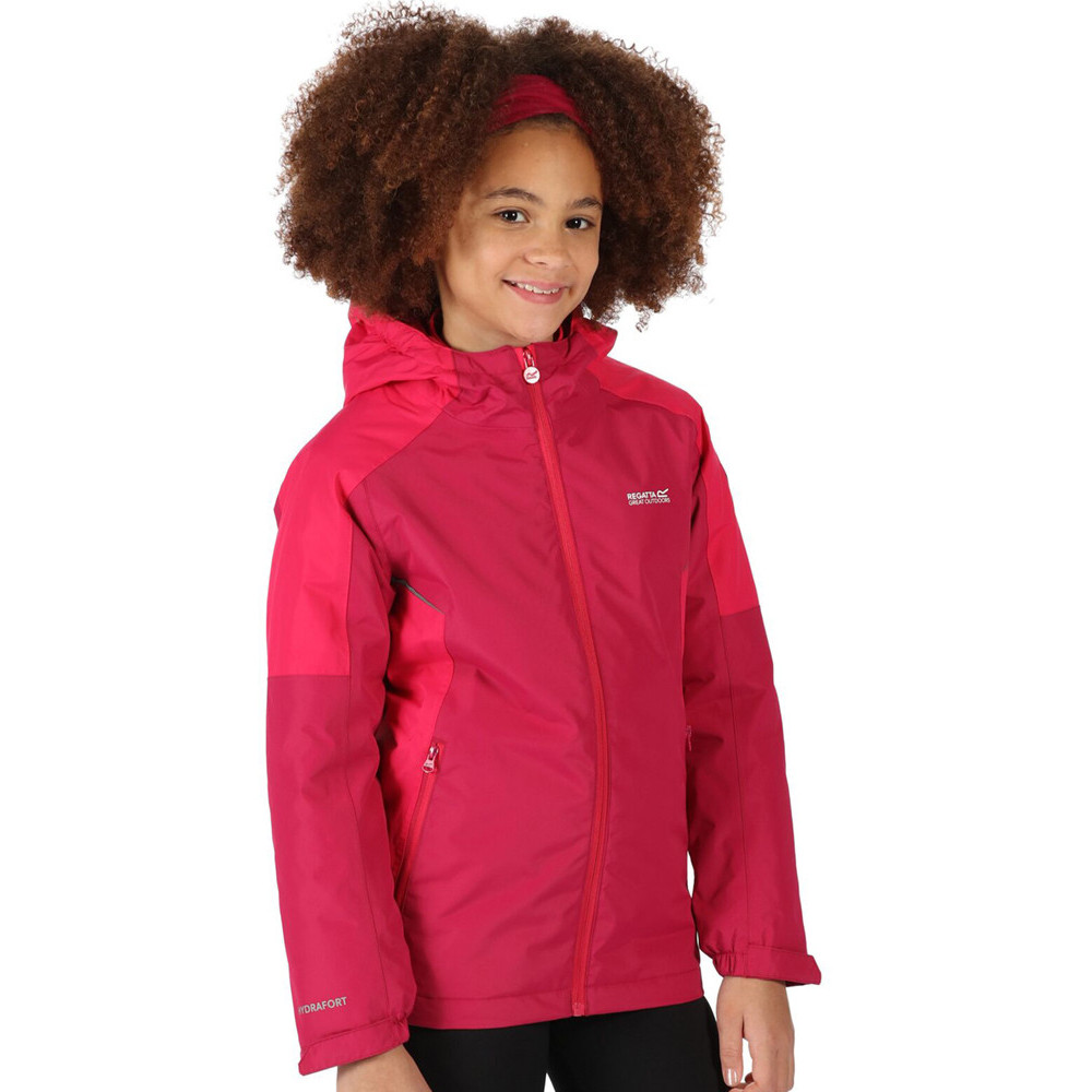 Regatta Girls Hurdle Iv Waterproof Insulated Jacket Coat 13 Years - Chest 79-83cm (Height 153-158cm)
