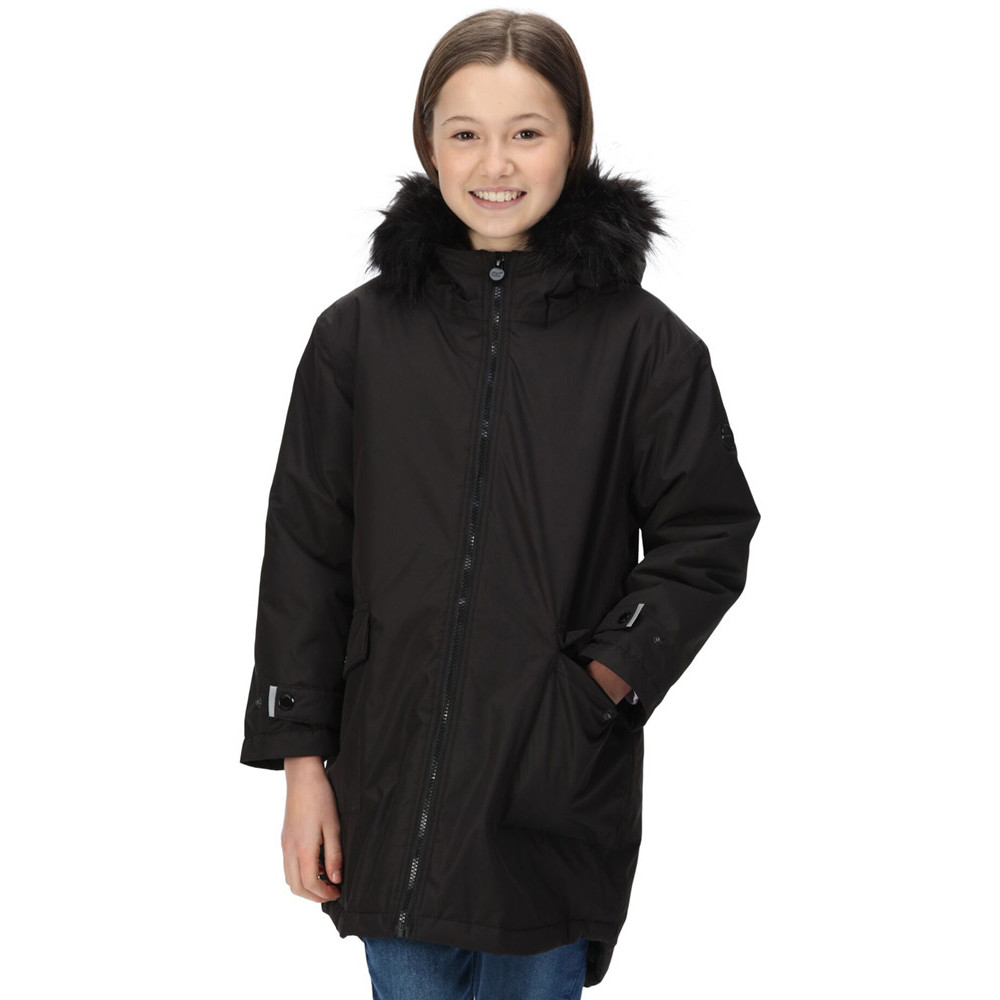 Regatta Boys AdelynWaterproof Breathable Parka Coat 5-6 Years - Chest 59-61cm (Height 110-116cm)