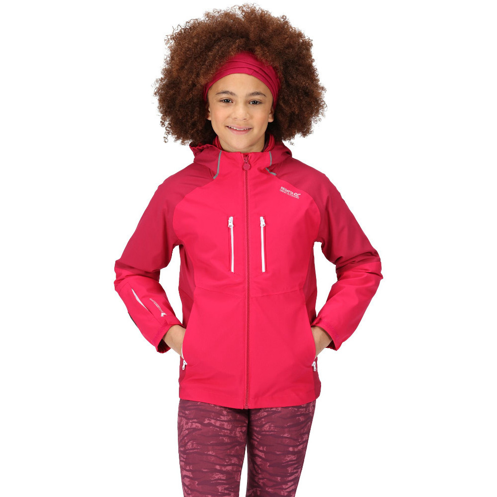 Regatta Girls Hydrate VII Waterproof Breathable 3 In 1 Coat 9-10 Years - Chest 69-73cm (Height 135-140cm)