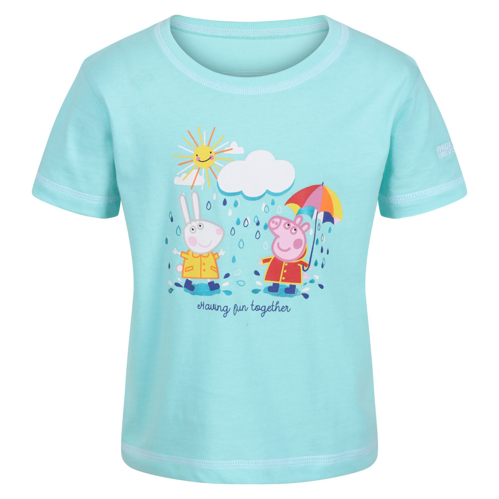 Regatta Boys & Girls Peppa Graphic Summer T Shirt 24-36 Months (92-98cm)