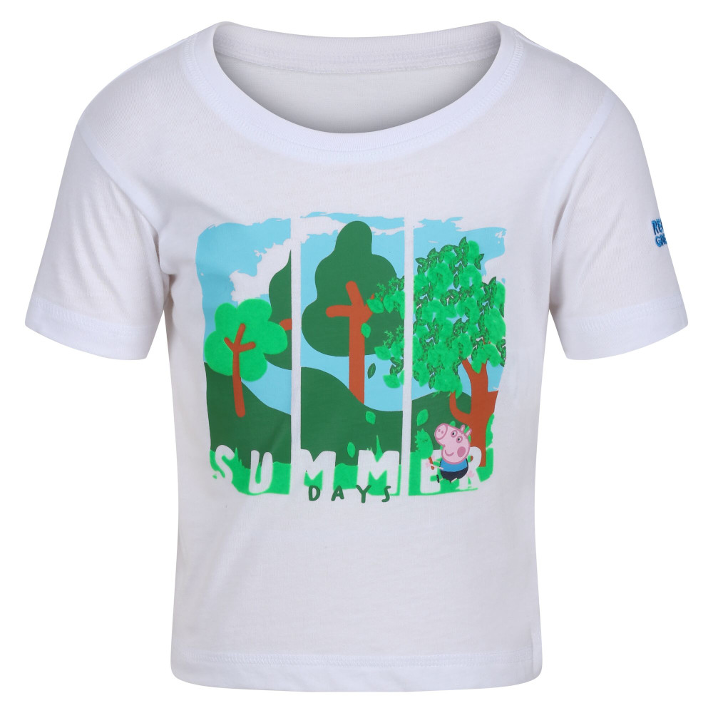 Regatta Boys & Girls Peppa Graphic Summer T Shirt 48-60 Months (104-110cm)