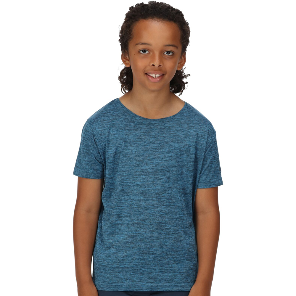 Product image of Regatta Boys Fingal Quick Drying Short Sleeve T Shirt 9-10 Years - Chest 69-73cm (Height 135-140cm)