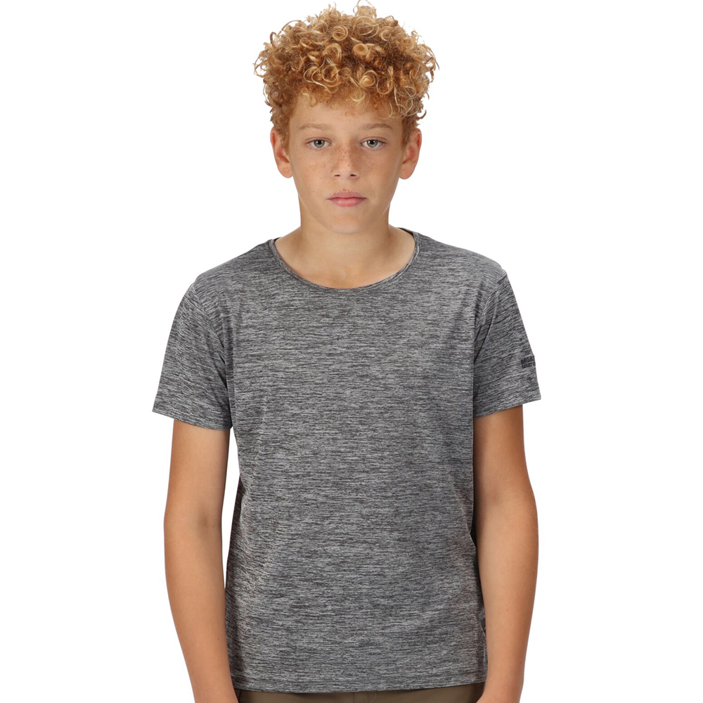 Product image of Regatta Boys Fingal Quick Drying Short Sleeve T Shirt 9-10 Years - Chest 69-73cm (Height 135-140cm)