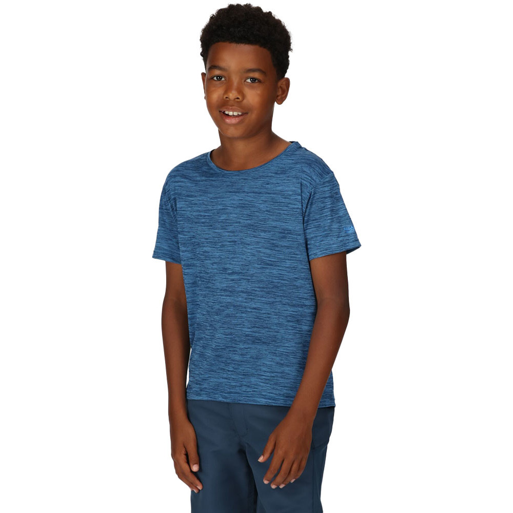 Regatta Boys Fingal Active Breathable Quick Dry T Shirt 7-8 Years - Chest 63-67cm (Height 122-128cm)