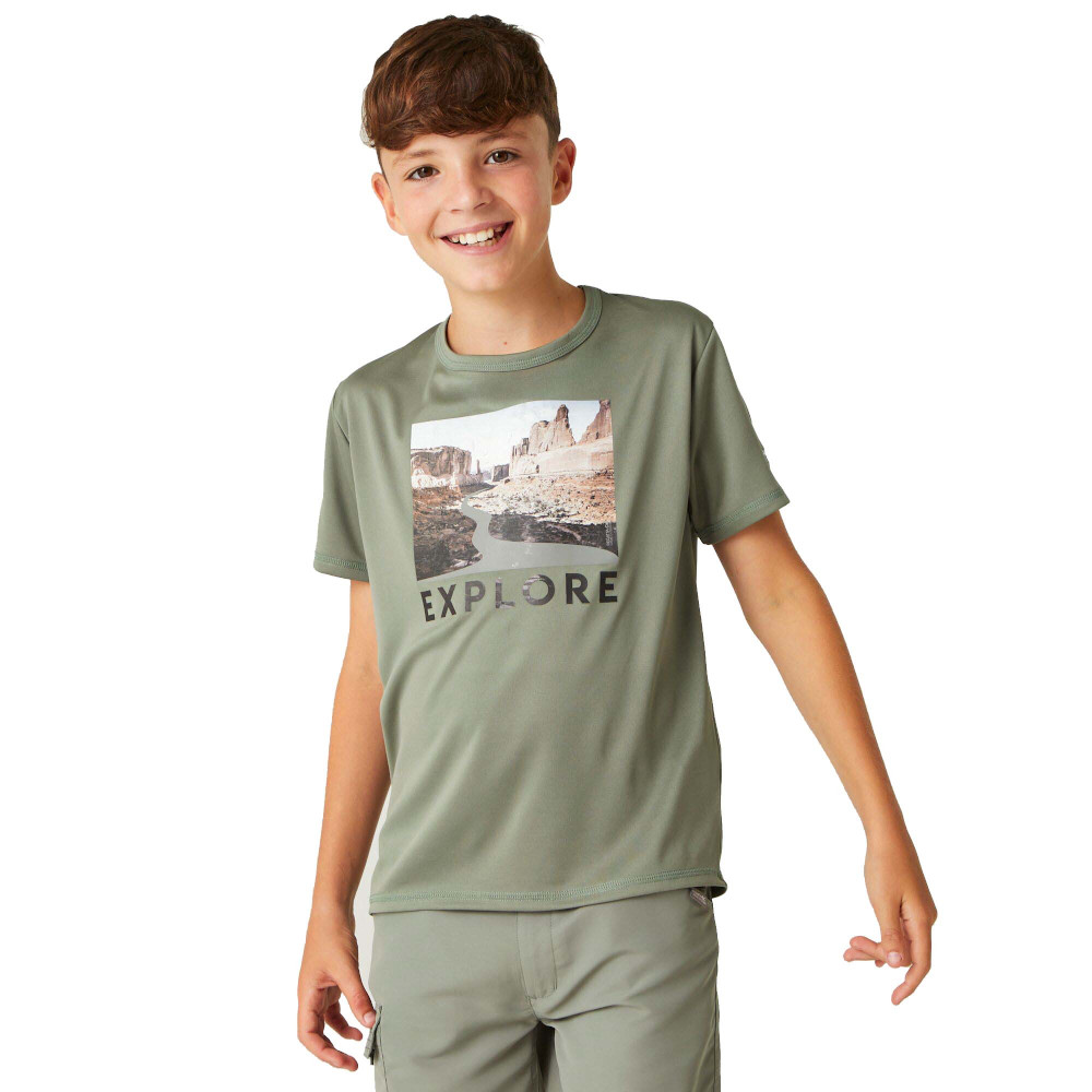 Regatta Boys Alvarado VIII Short Sleeve Graphic T Shirt 15-16 Years