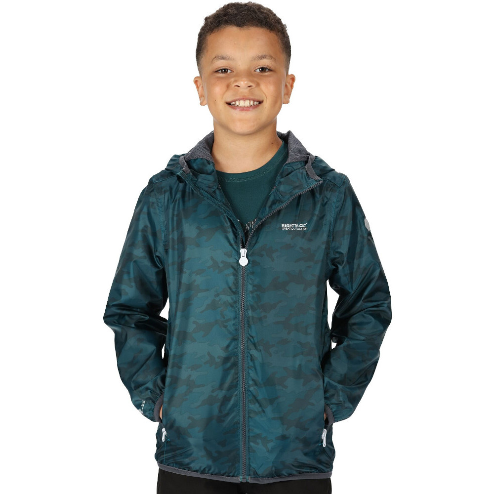 Shell Jacket Unisex-Bambini e Ragazzi Regatta Printed Lever Shell Jacket Unisex-Bambini e Ragazzi Regatta Printed Lever
