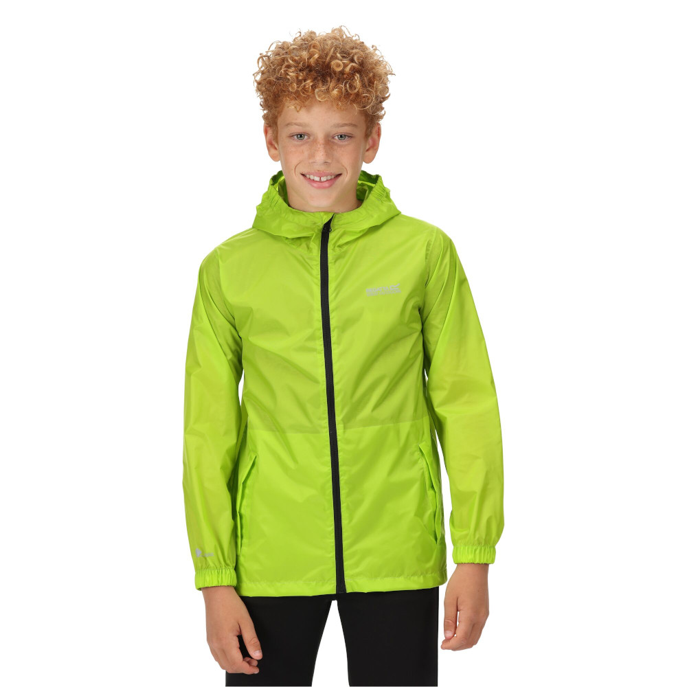 Regatta Boys & Girls Pack-It Packable Waterproof Breathable Jacket 9-10 Years - Chest 69-73cm (Height 135-140cm)