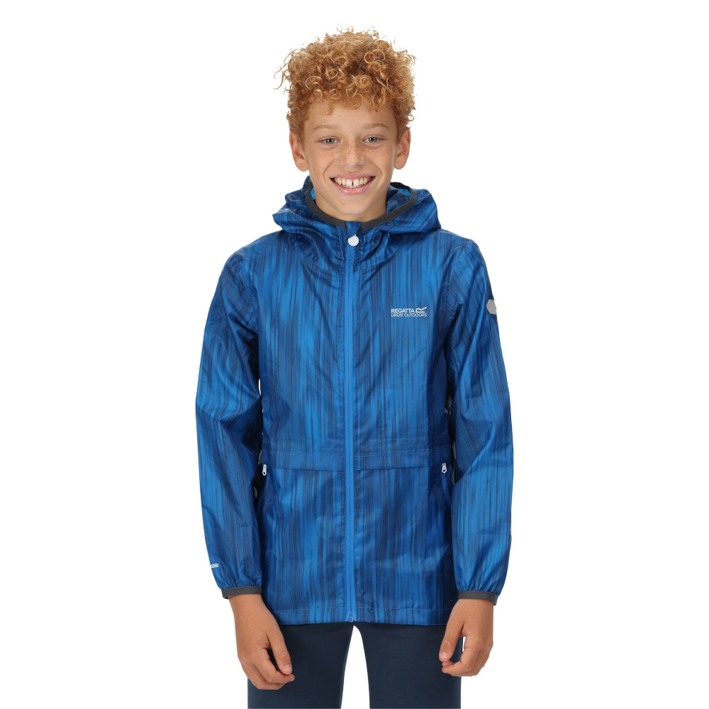 Regatta Boys & Girls Bagley Water Repellent Breathable Coat 9-10 Years - Chest 69-73cm (Height 135-140cm)