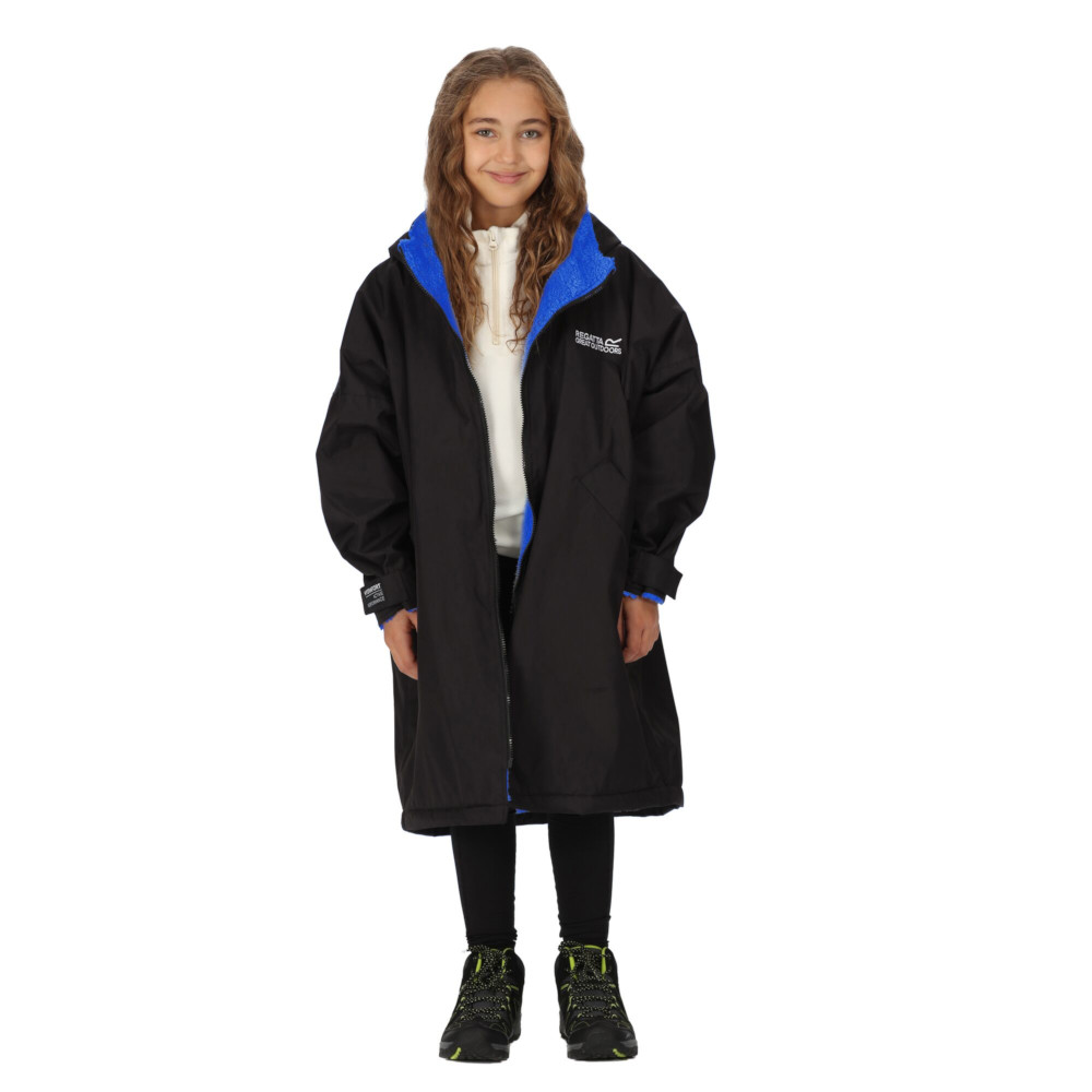 Regatta Boys Waterproof fleece Lined Robe Jacket Coat 5-6 Years - Chest 59-61cm (Height 110-116cm)