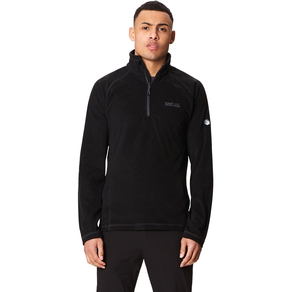 Regatta Mens Montes Lightweight Half Zip Summer Fleece Top S - Chest 37-38' (94-96.5cm)