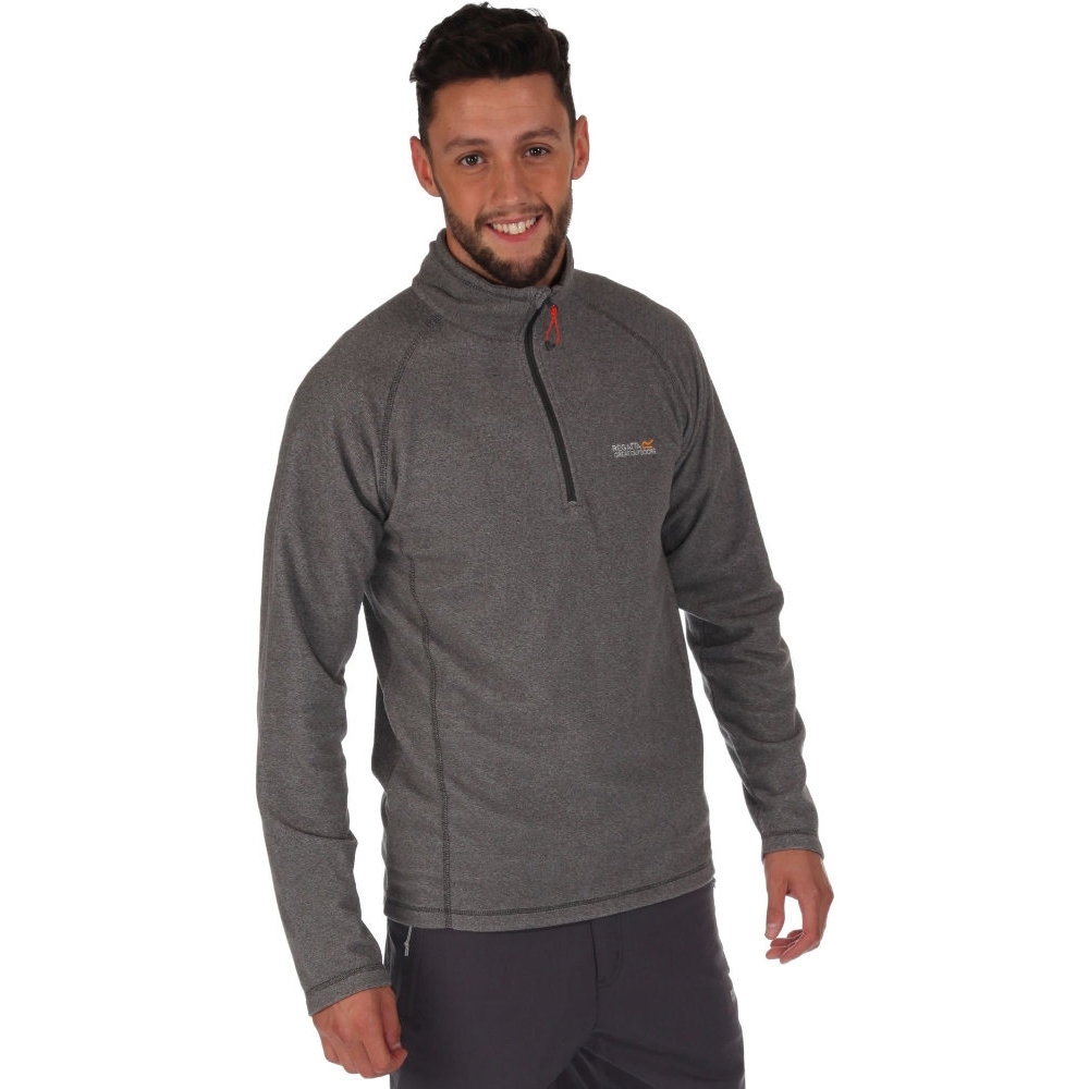 Product image of Regatta Mens Montes Half Zip Lightweight Walking Microfleece Jacket XL- Chest UK 43-44' (109-112cm)