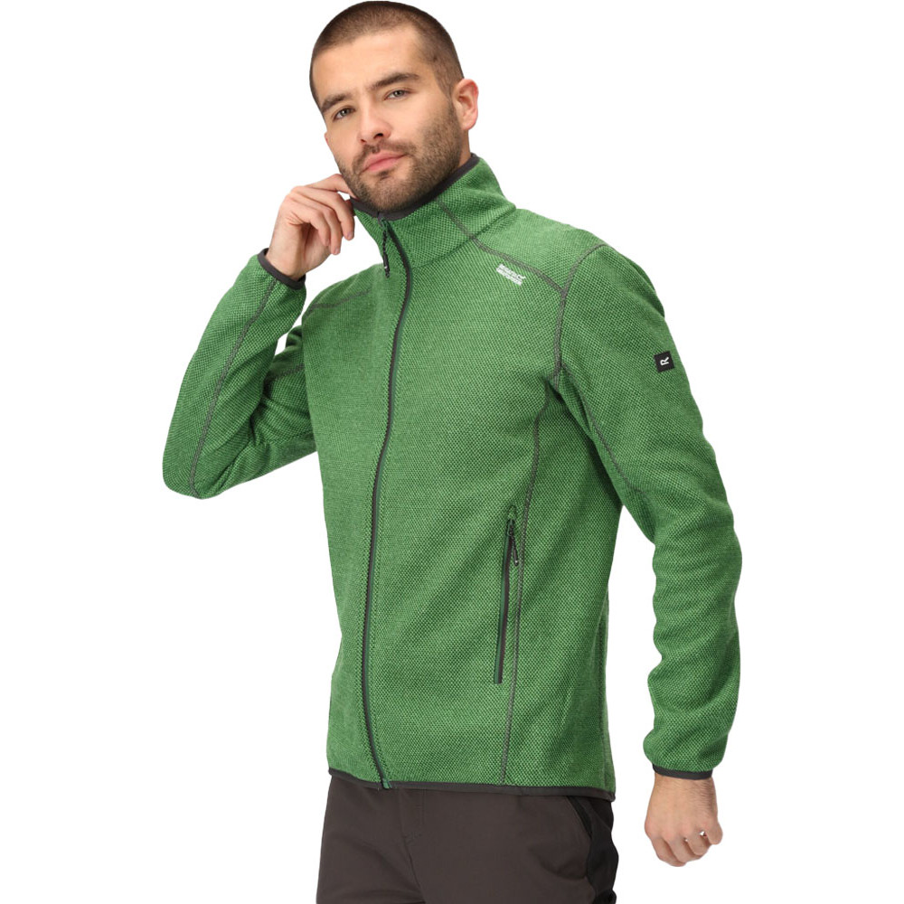 Regatta Mens Torrens Two Tone Polyester Full Zip Fleece Jacket Top S - Chest 37-38’ (94-96.5cm)