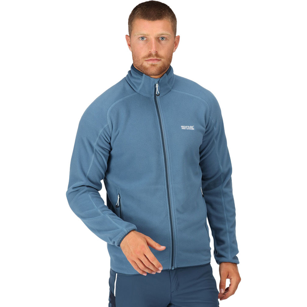 Regatta Mens Hadfield Full Zip Micro Fleece Jacket XXL - Chest 46-48' (117-122cm)