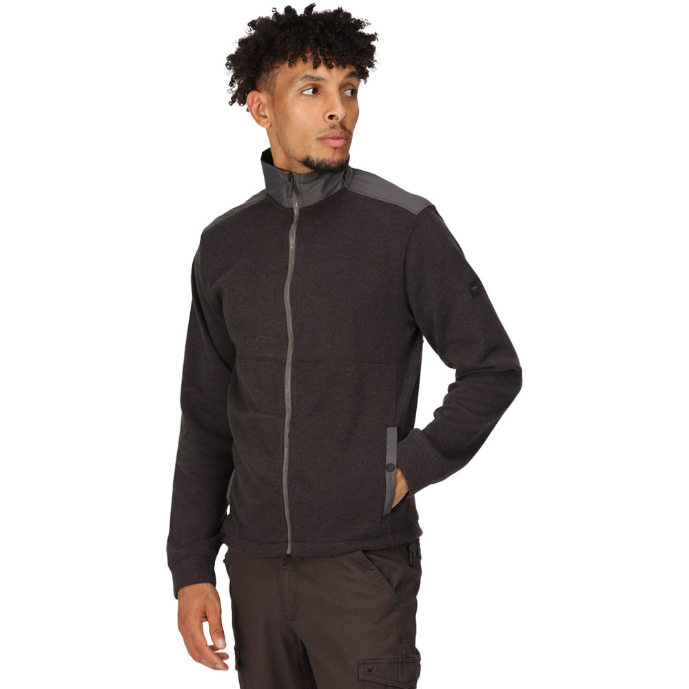 Regatta Mens Leveson Full Zip Breathable Fleece Jacket XXL - Chest 46-48' (117-122cm)