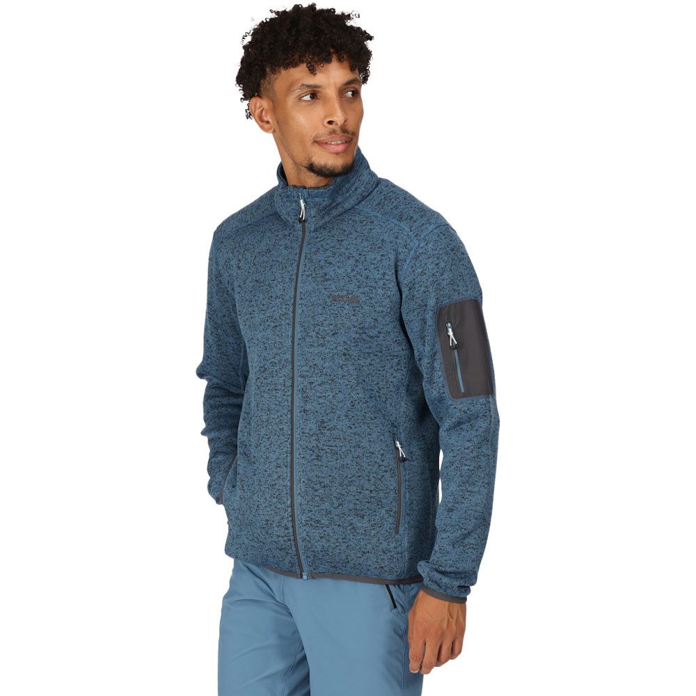 Regatta Mens Newhill Full Zip Breathable Fleece Jacket XXL - Chest 46-48' (117-122cm)