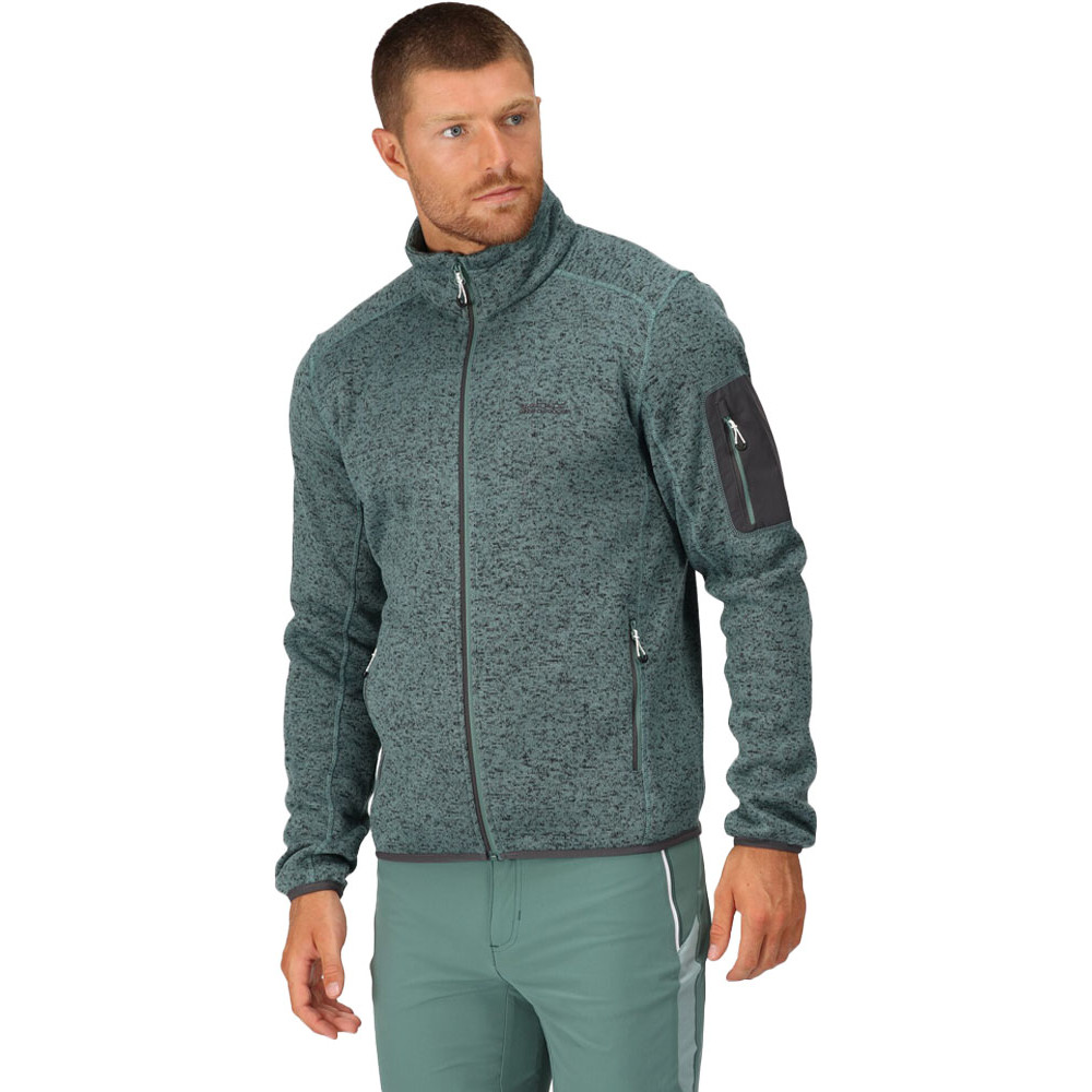 Regatta Mens Newhill Full Zip Breathable Fleece Jacket XXL - Chest 46-48' (117-122cm)
