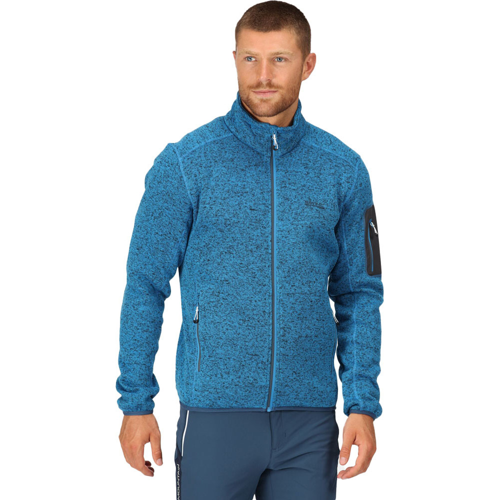 Regatta Mens Newhill Full Zip Breathable Fleece Jacket XXL - Chest 46-48' (117-122cm)