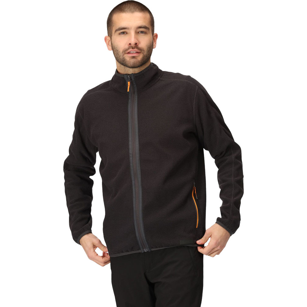 Regatta Mens Kinwood Full Zip Fleece Jacket XL - Chest 43-44’ (109-112cm)