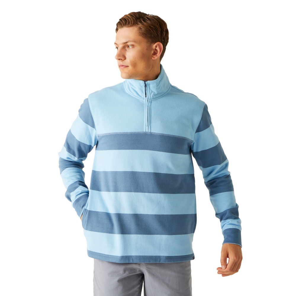Regatta Mens Agilno Half Zip Sweatshirt L - Chest 41-42’ (104-106.5cm)