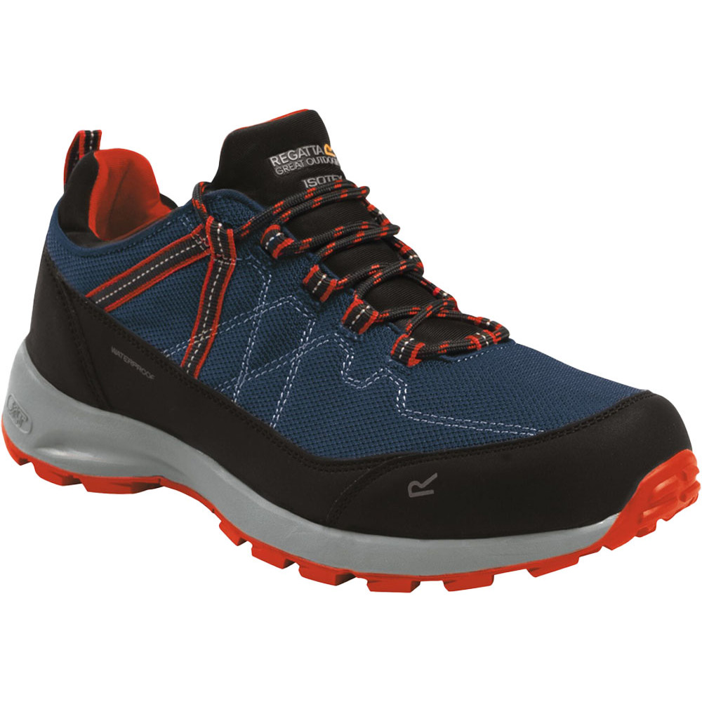 Regatta Mens Samaris Lite Low II Waterproof Walking Shoes UK Size 9 (EU 43)