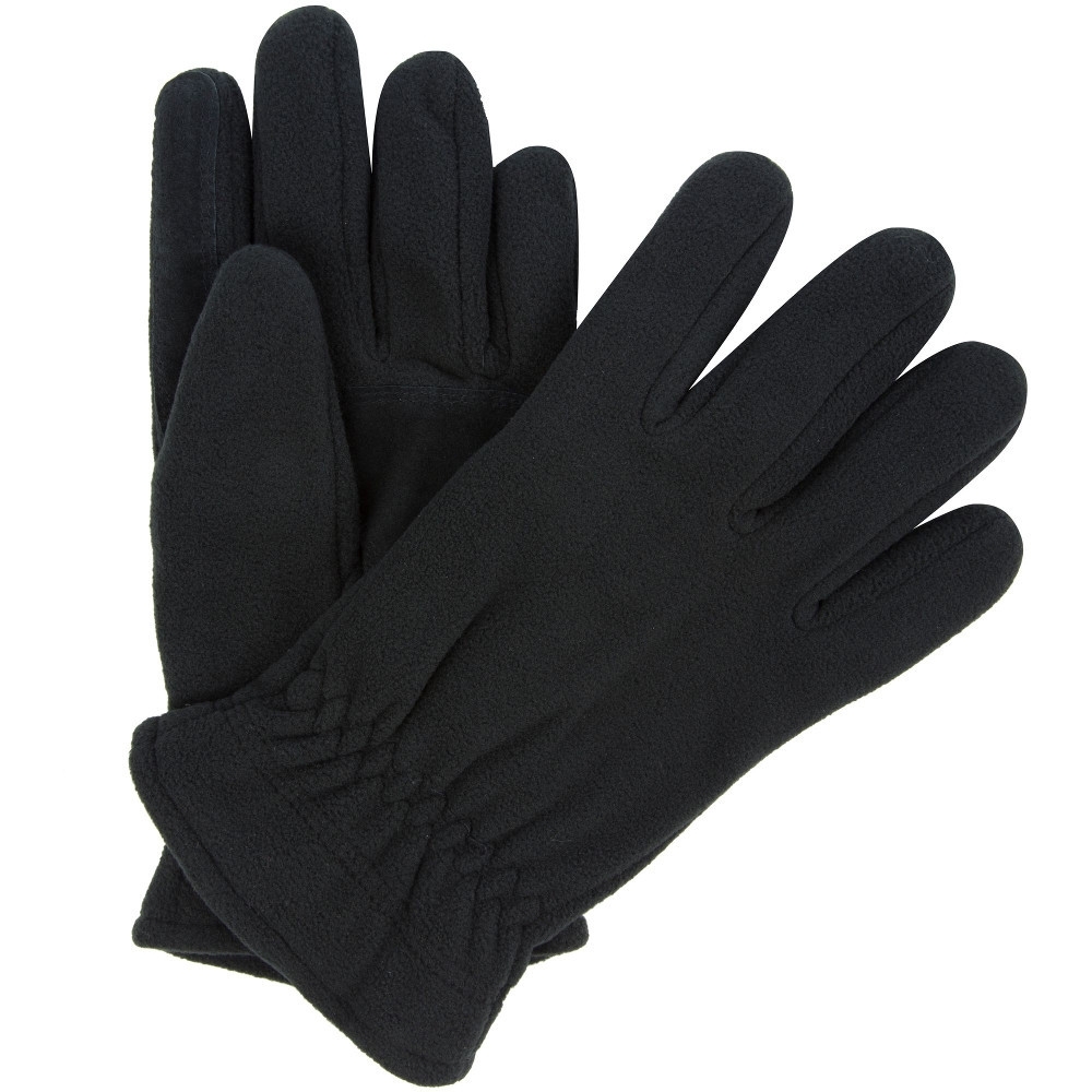 Product image of Regatta Mens Kingsdale Polyester Thermal Winter Microfleece Gloves Large / Extra Large