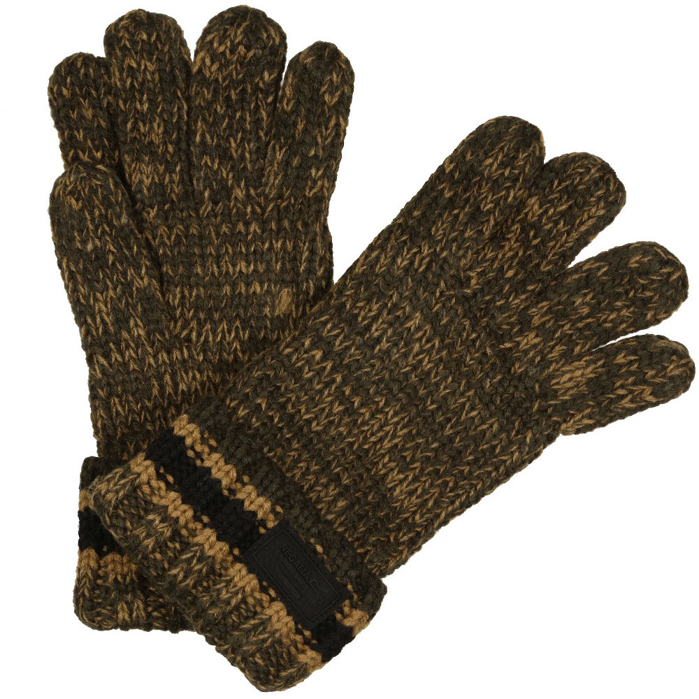Product image of Regatta Mens Davion III Knitted Winter Gloves Small/Medium