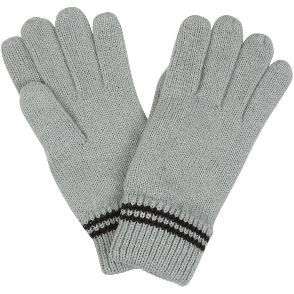 Regatta Mens Balton III Acrylic Ribbed Winter Gloves Small