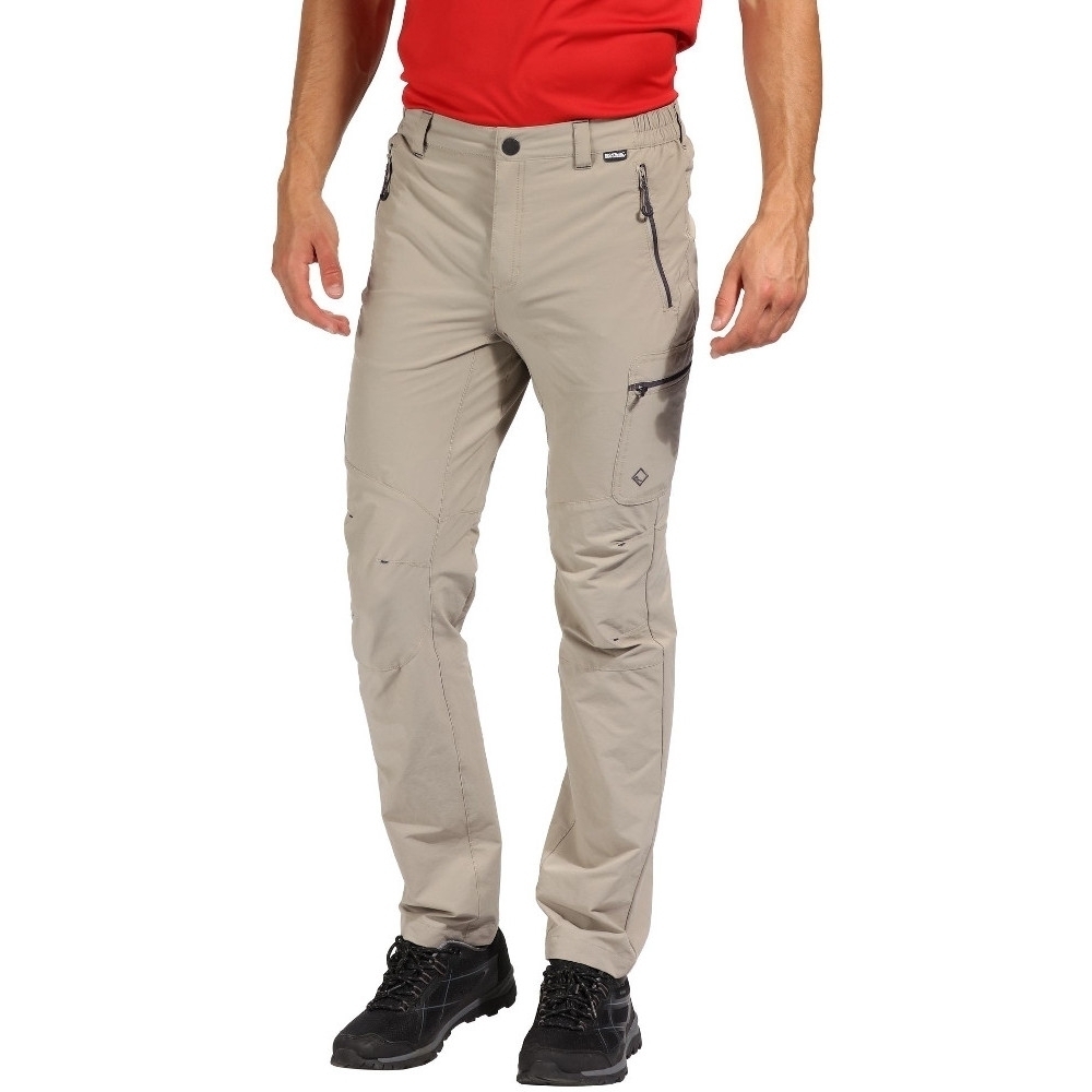 Regatta Mens Highton Water Repellent Walking Trousers 40R - Waist 40’ (101.5cm), Inside Leg 32’