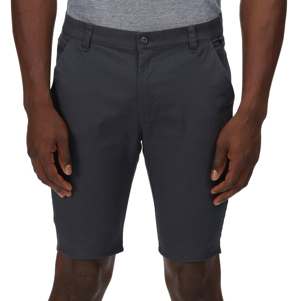 Regatta Mens Sandros Coolweave Cotton Reflective Shorts 32- Waist 32’ (81cm)