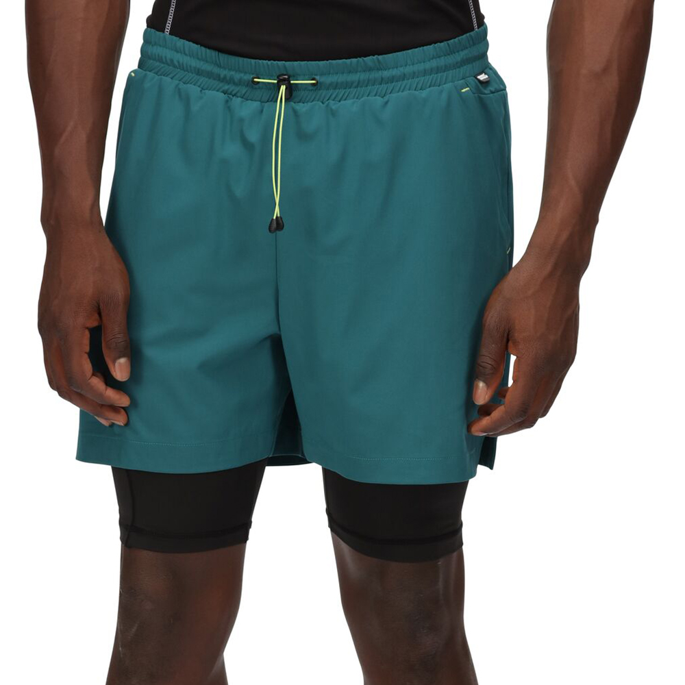 Regatta Mens Hilston Active Stretch Athletic Shorts XL- Waist 39-41’ (99-104cm)