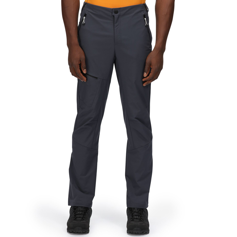 Regatta Mens Highton Pro Active Stretch Walking Trousers 30R - Waist 30’ (76cm), Inside Leg 32’