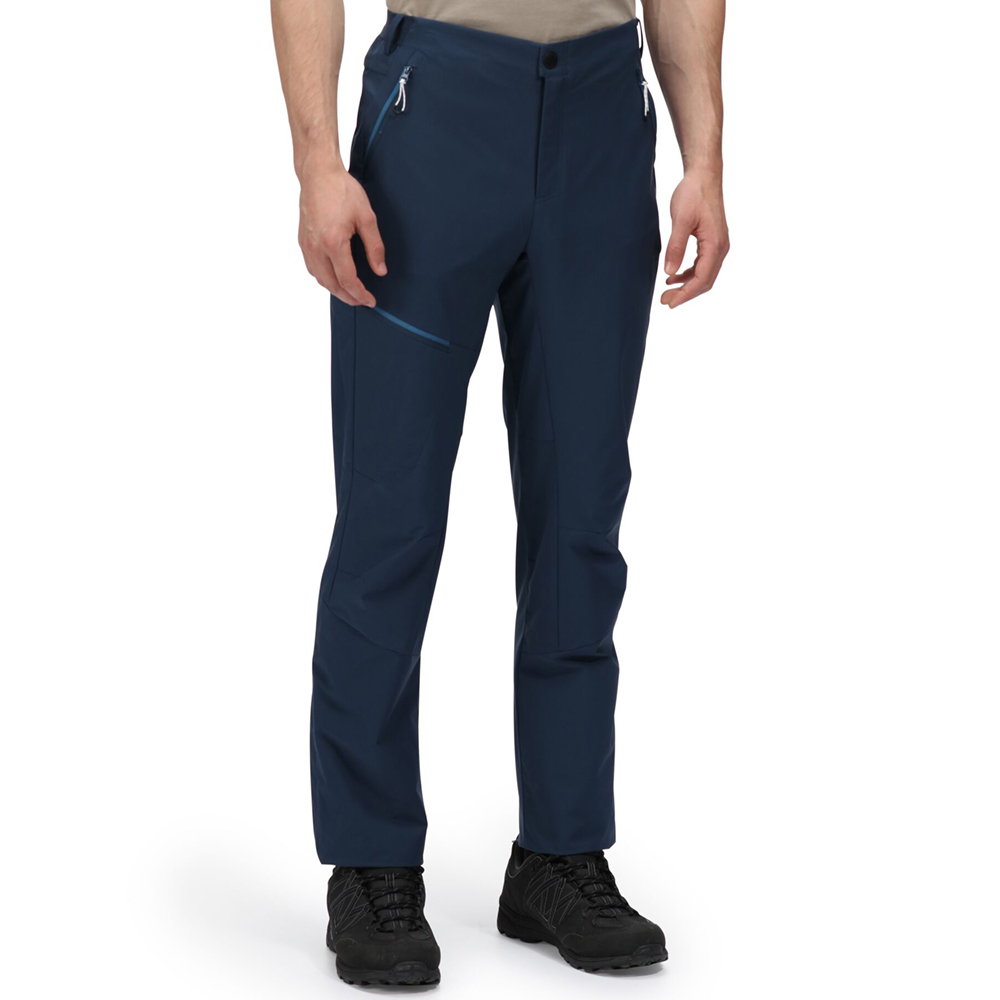 Regatta Mens Highton Pro Active Stretch Walking Trousers 32R - Waist 32’ (81cm), Inside Leg 32’