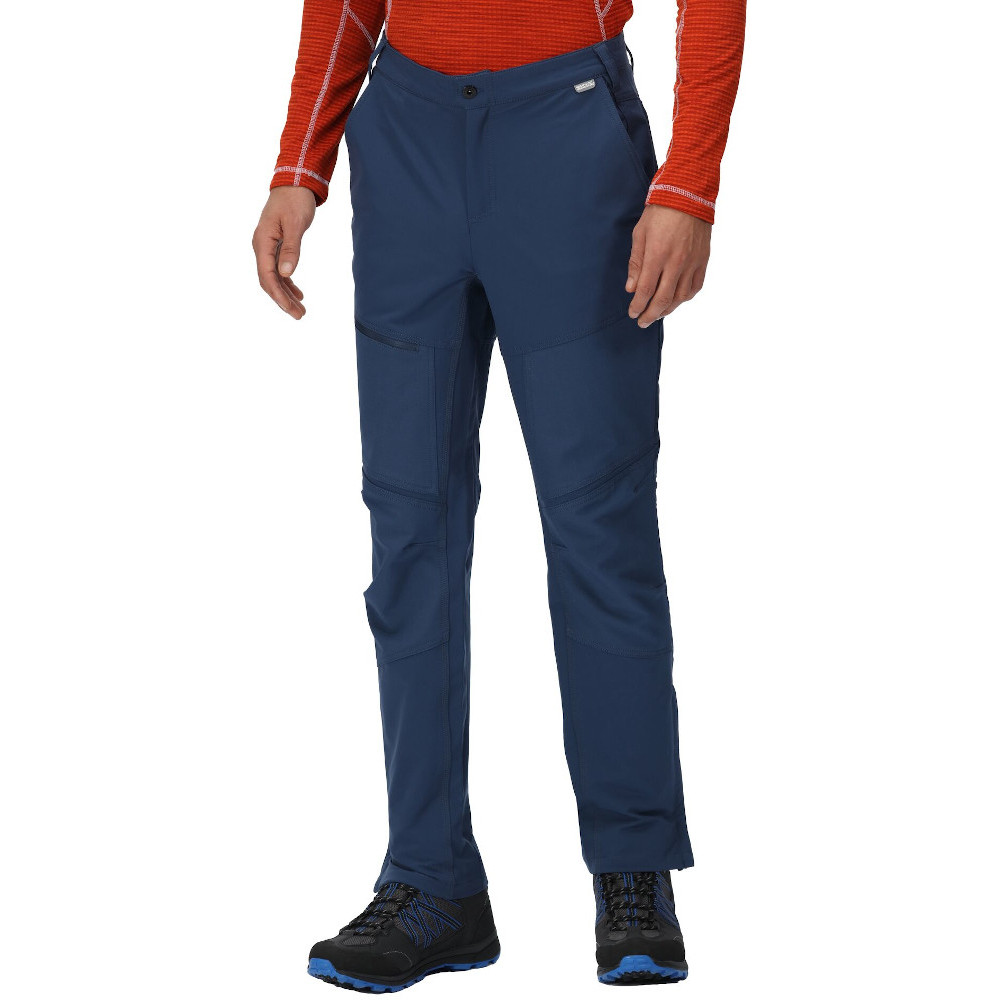 Regatta Mens Questra IV Wind Resistant Walking Trousers 33R - Waist 33’ (84cm), Inside Leg 32’