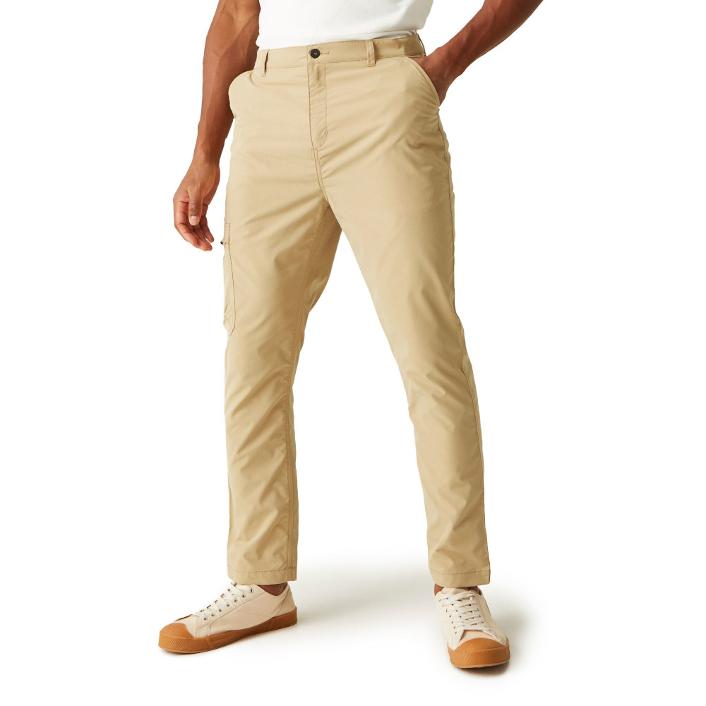 Regatta Mens Dalry Polyester Chino Trousers 33L - Waist 33’ (84cm), Inside Leg 34’