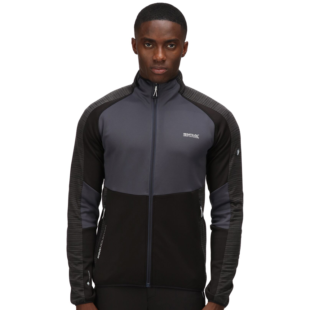 Regatta Mens Yare V Extol Stretch Full Zip Fleece Jacket XXL - Chest 46-48' (117-122cm)