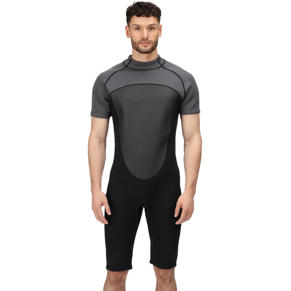 Regatta Mens Shorty Lightweight Comfortable Grippy Wetsuit L- Chest 41-42’ (104-106.5cm)