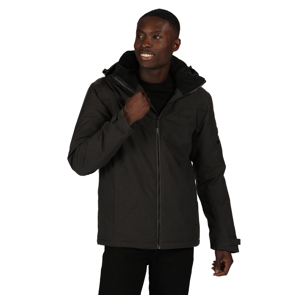 Regatta Mens Highside V Waterproof Insulated Hooded Jacket XXL - Chest 46-48’ (117-122cm)