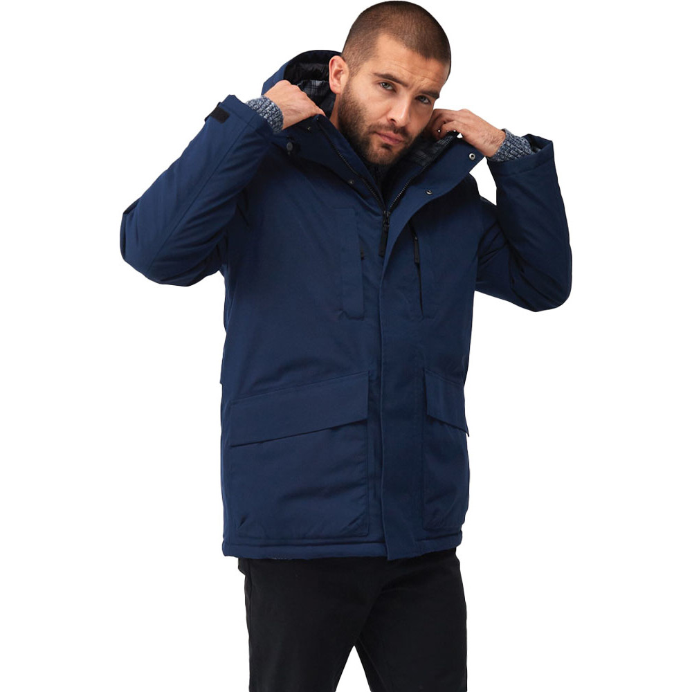 Regatta Mens Ronin Waterproof Breathable Hooded Jacket S - Chest 37-38’ (94-96.5cm)