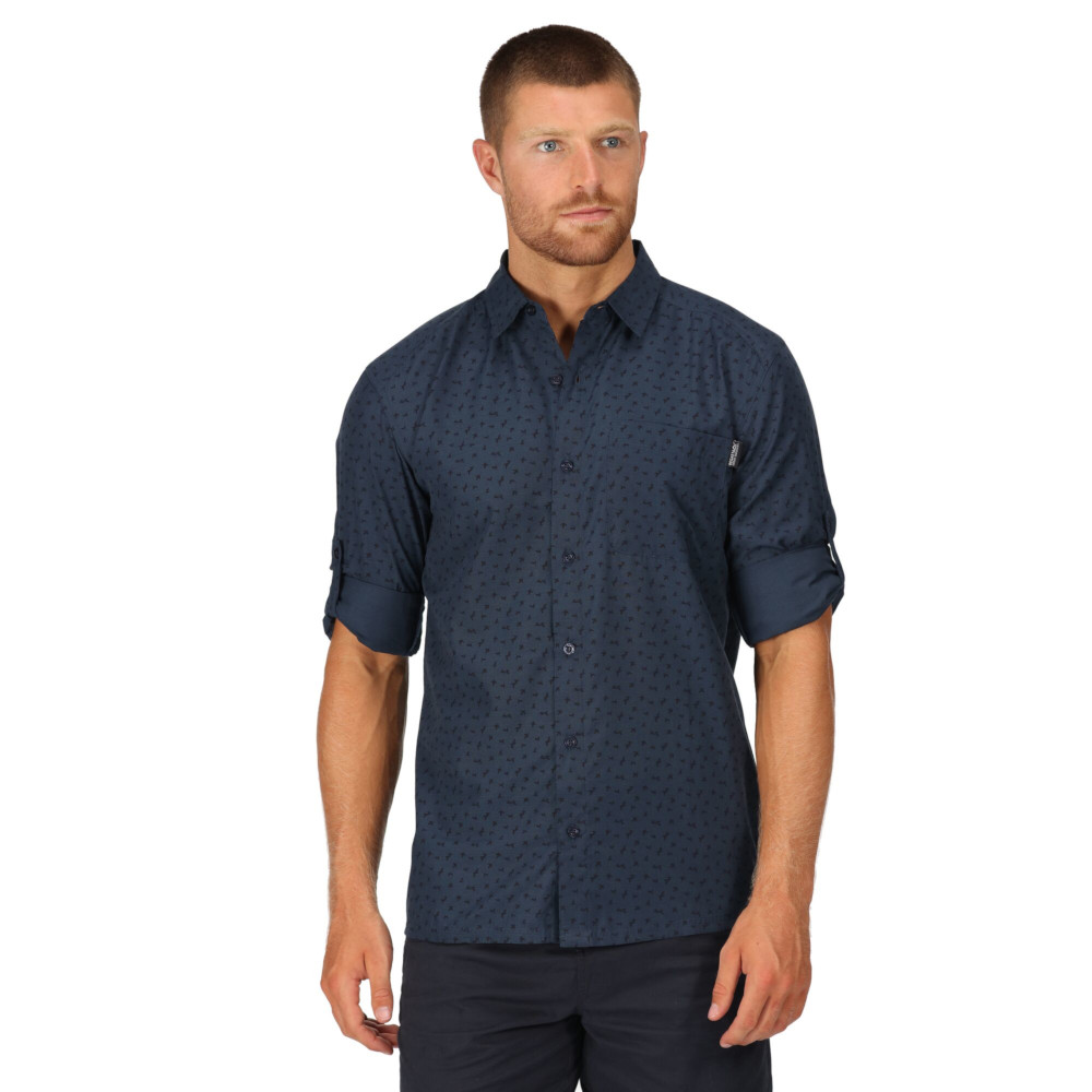 Regatta Mens Mindano V Breathable Long Sleeve Shirt M - Chest 39-40’ (99-101.5cm)