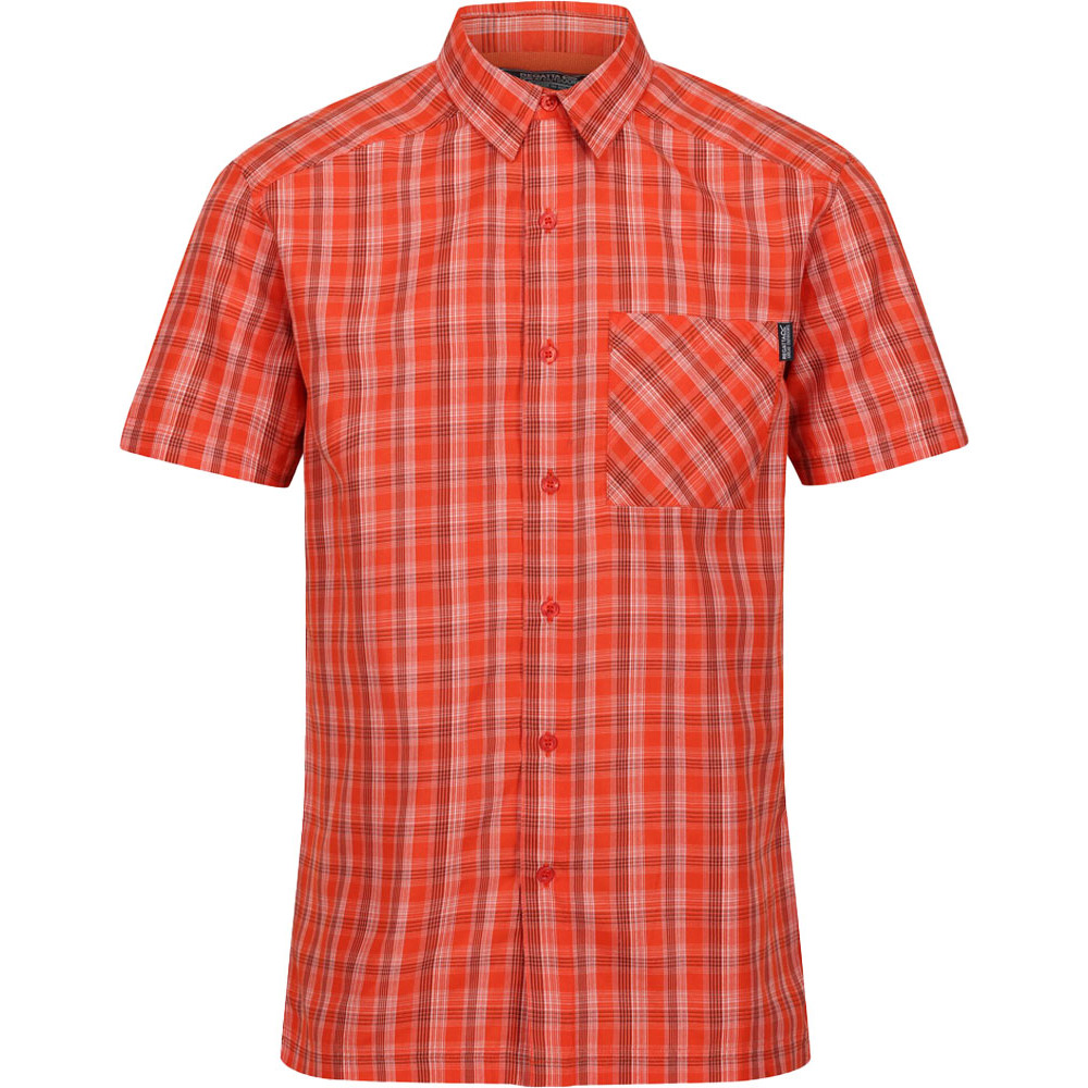Regatta Mens Kalambo VII Short Sleeve Quick Dry Shirt S - Chest 37-38’ (94-96.5cm)