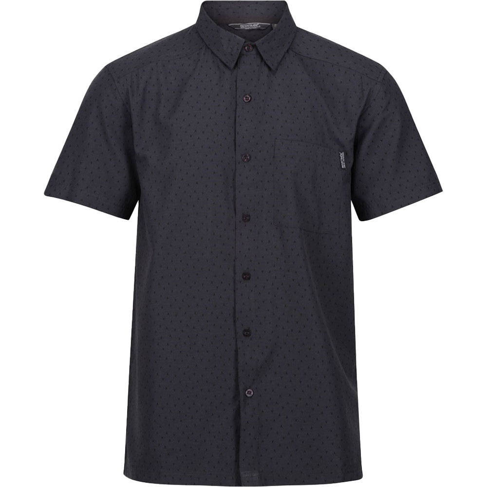 Regatta Mens Mindano VII Short Sleeve Quick Dry Shirt S - Chest 37-38’ (94-96.5cm)