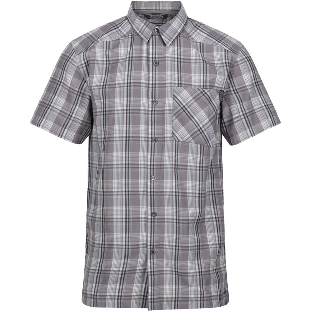 Regatta Mens Mindano VII Short Sleeve Quick Dry Shirt XL - Chest 43-44’ (109-112cm)