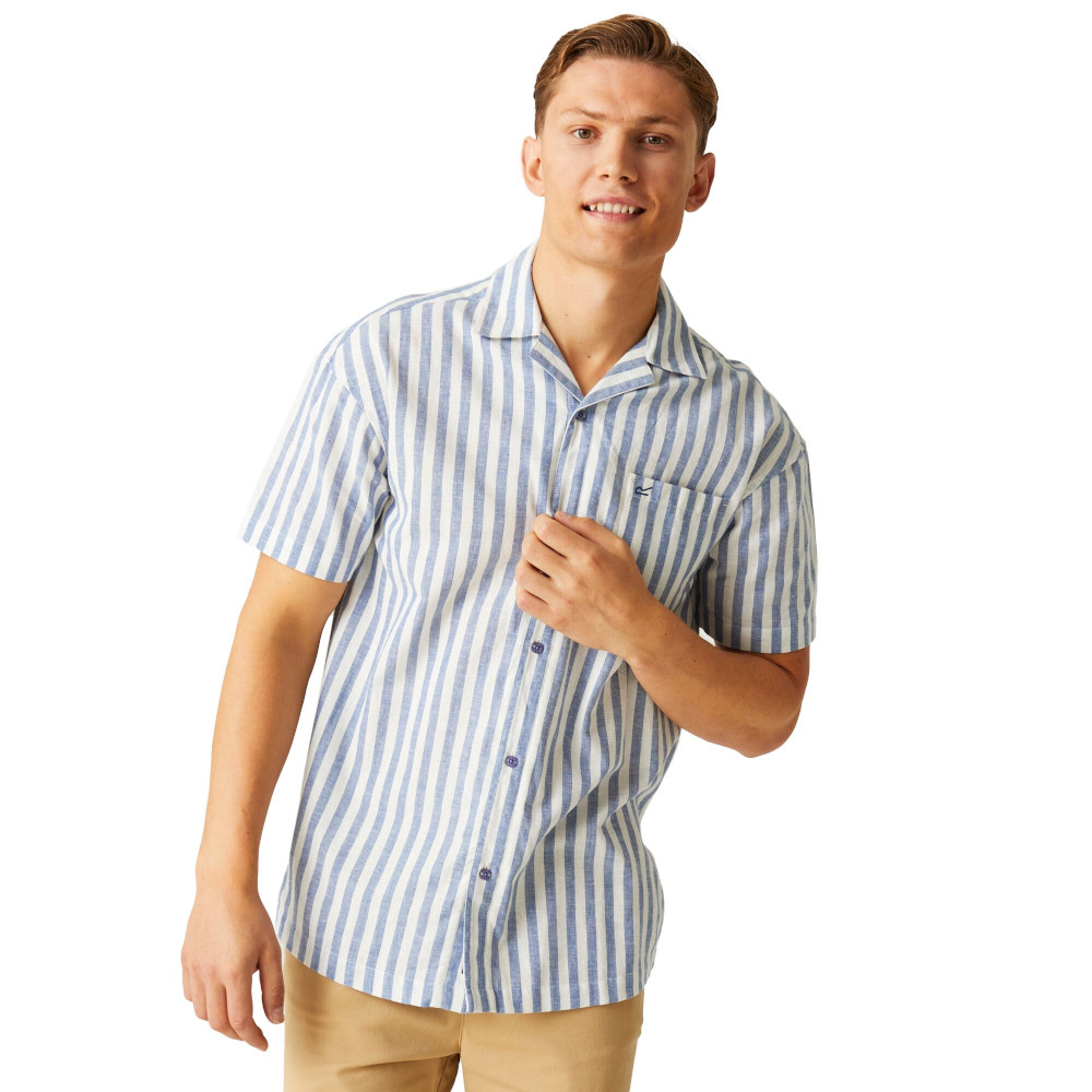 Regatta Mens ShoreBay II Short Sleeve Shirt XXL - Chest 46-48’ (117-122cm)