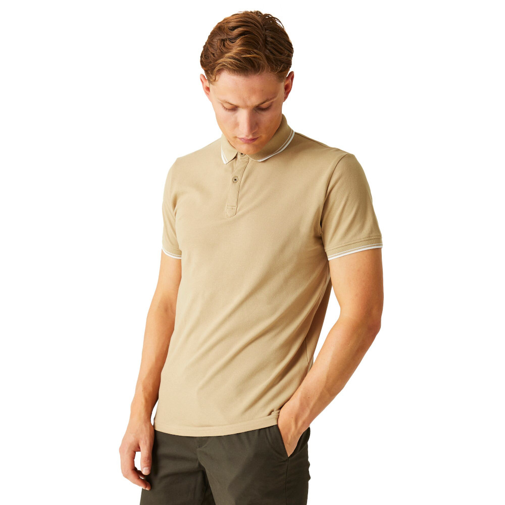 Regatta Mens Tadeo Coolweave Cotton Short Sleeve Polo Shirt XXL- Chest 46-48’ (117-122cm)