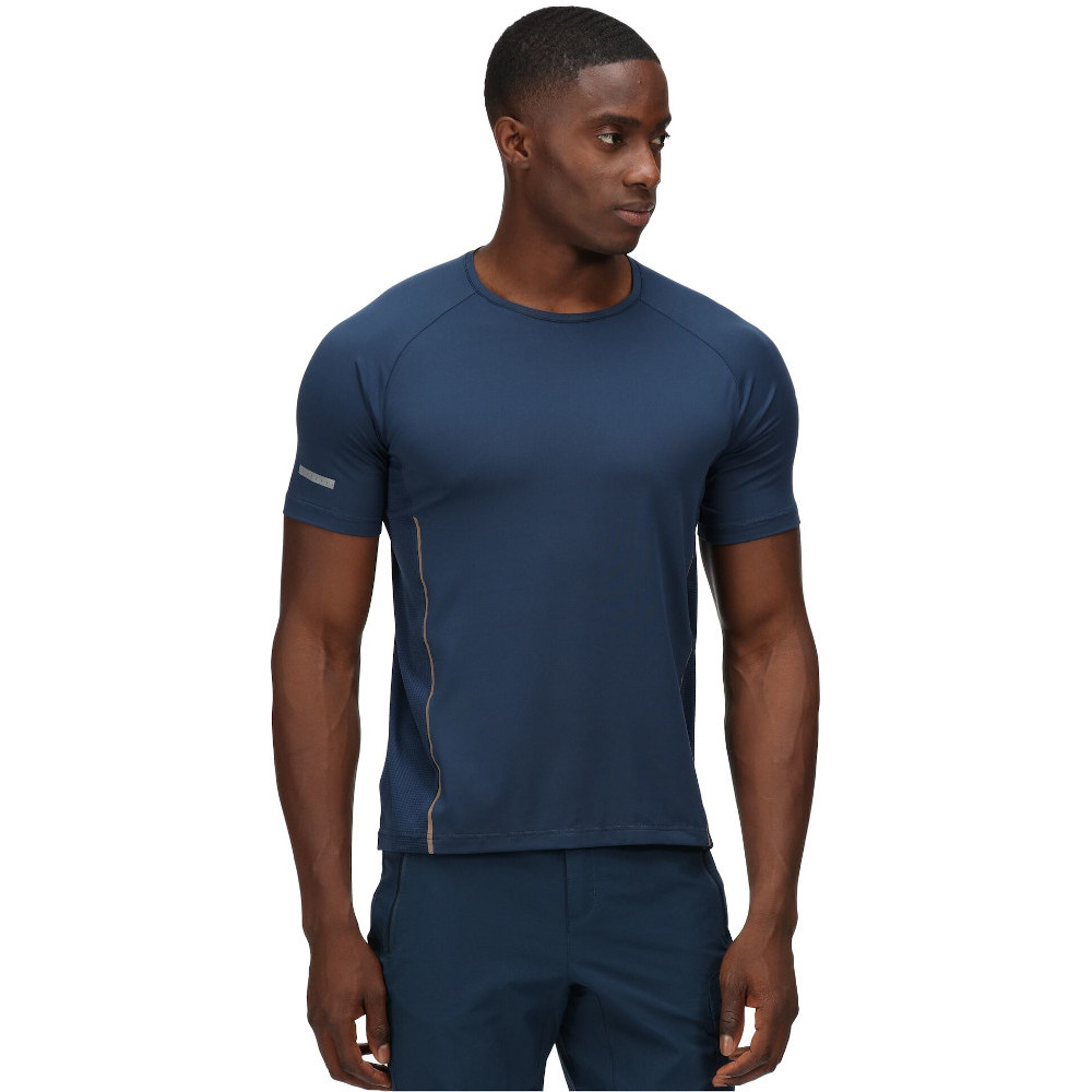 Regatta Mens Highton Pro Crew Neck Quick Drying T Shirt XL- Chest 43-44’ (109-112cm)