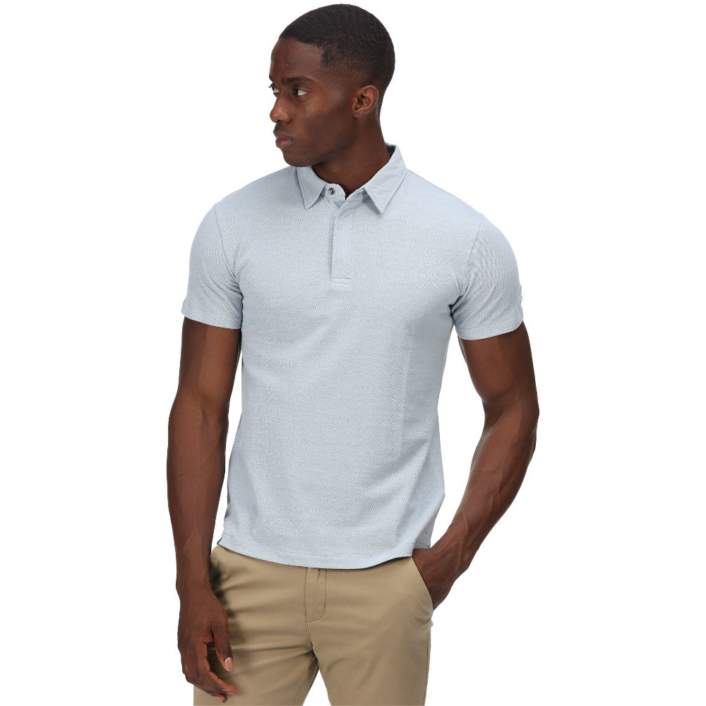 Regatta Mens Thiago Cotton Short Sleeve Polo Shirt S- Chest 37-38’ (94-96.5cm)